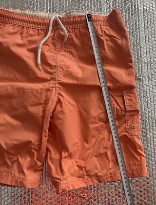 Bañador naranja con bolsillos