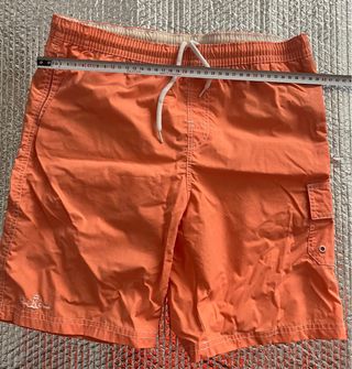 Bañador naranja con bolsillos