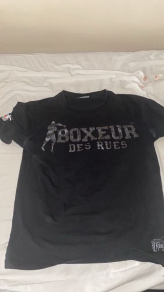Camiseta Boxeur Des Rues Negra