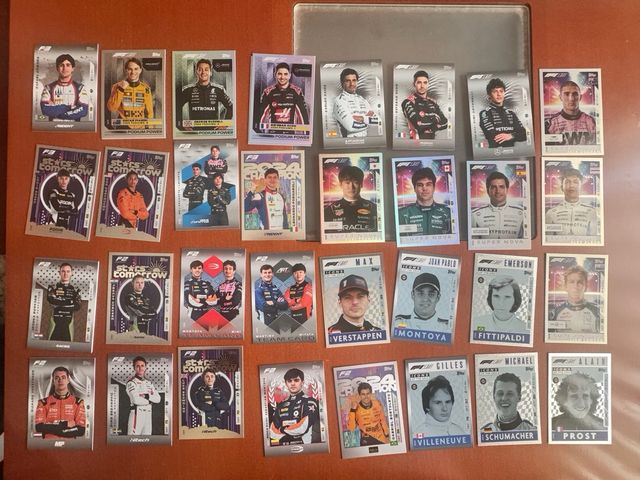 Cartas F1 2025