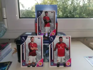 Cards base del Man Utd Premier League 2026 Topps