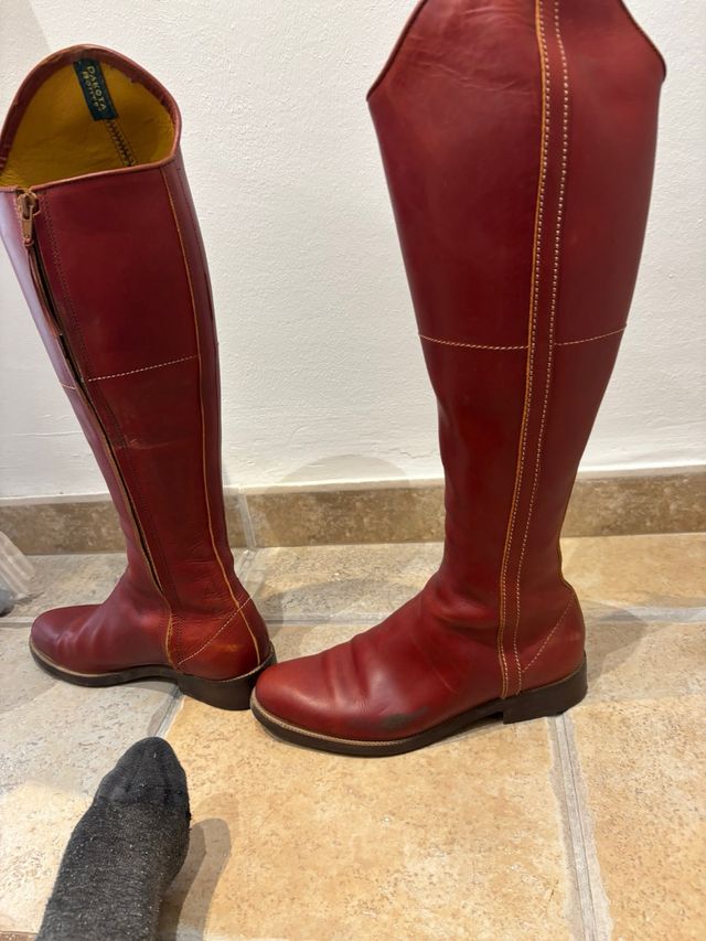 Botas de montar Dakota rojas