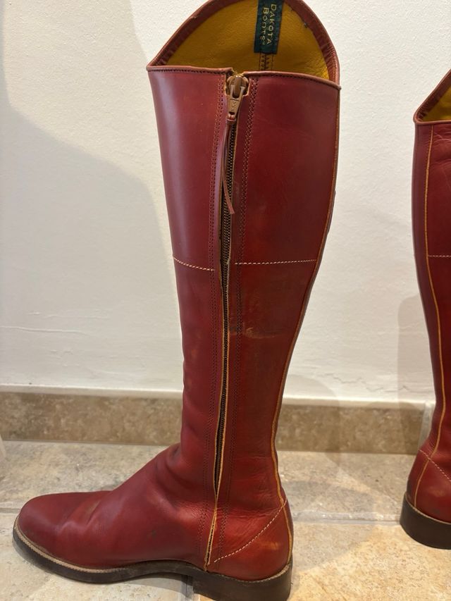 Botas de montar Dakota rojas