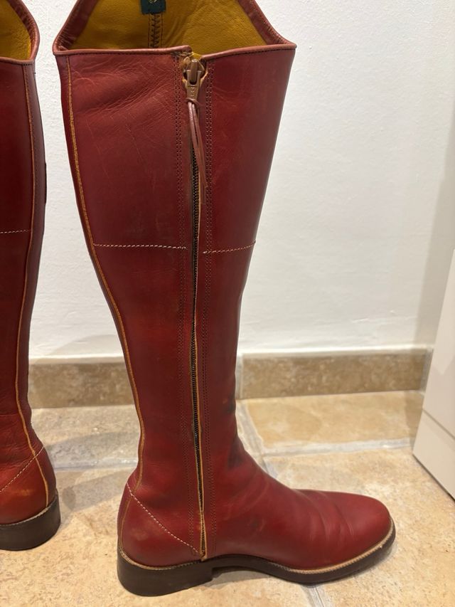 Botas de montar Dakota rojas