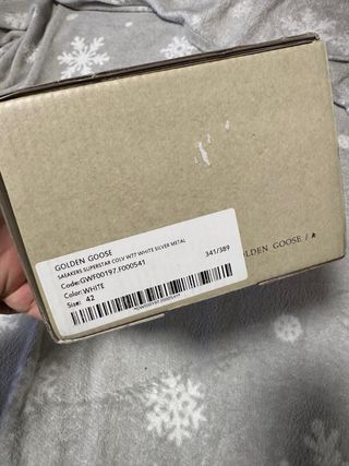 Golden Goose Superstar 42 Bianco Stella Nera