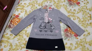 Abitino bimba grigio Polar Friends