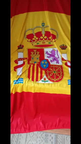 Bandera de España 3 x 2 m con escudo