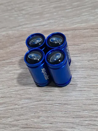 Tapones Válvula Subaru Sports Azul (4 uds)