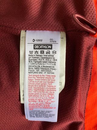 Chaqueta Quechua cortavientos impermeable