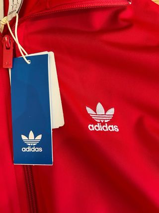 Chaqueta Adidas Roja Talla S