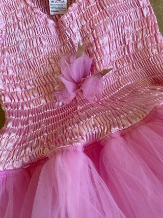 Vestido tutu rosa Souza talla 5-7 años
