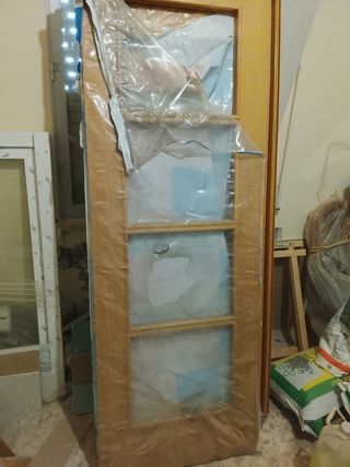 Puertas nuevas acristaladas (sin cristal)