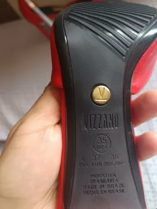 Zapatos Estilettos Vizzano Mujer Rojos