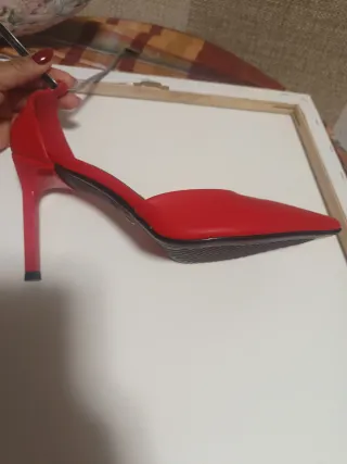 Zapatos Estilettos Vizzano Mujer Rojos