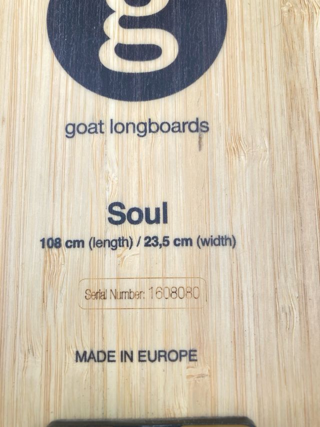 Longboard Goat Soul - Bamboo