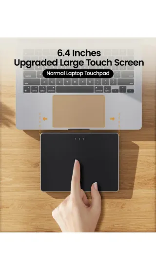 ProtoArc T1 Plus Trackpad Inalámbrico Negro