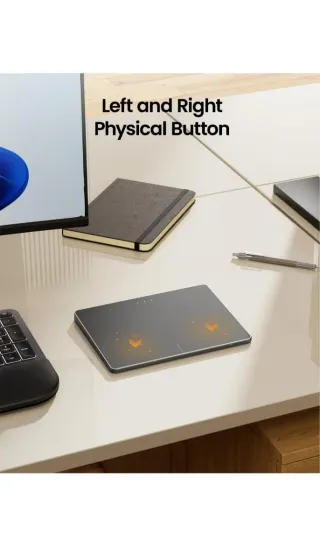 ProtoArc T1 Plus Trackpad Inalámbrico Negro