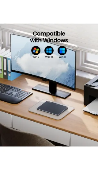 ProtoArc T1 Plus Trackpad Inalámbrico Negro