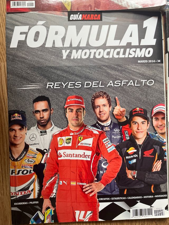 Guías Marca Formula 1 y Motociclismo