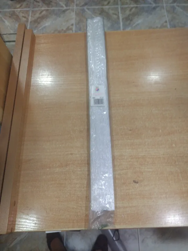 Rollo Crespón Plata 50x150cm