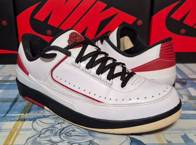 Nike Jordan 2 Chicago Low Talla 45 US 11 Usadas II