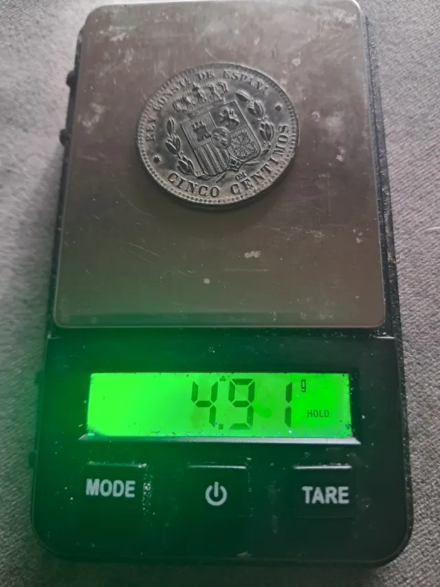 5 Céntimos Alfonso XIII 1904