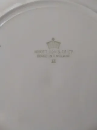 Plato Decorativo Isle of Man made in England