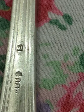 6 Tenedores y 6 Cucharas de Plata