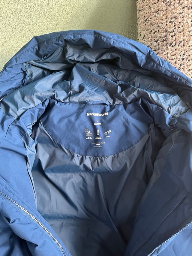 Chaqueta Trangoworld acolchada azul hombre