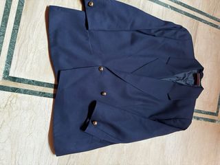 Tailleur Giacca e Gonna Lana Blu Laura Biagiotti