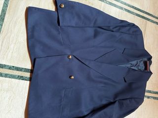 Tailleur Giacca e Gonna Lana Blu Laura Biagiotti