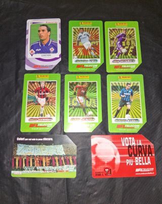 Schede Telefoniche Panini Calciatori