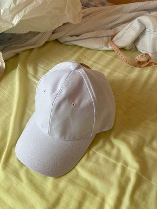 Gorra blanca unisex