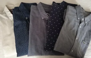 Lote 5 Camisas Hombre Talla M