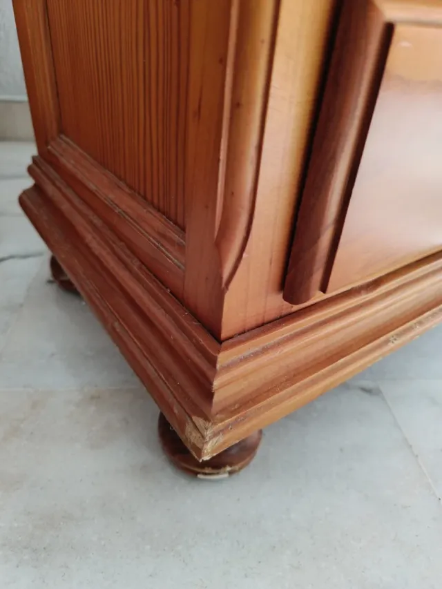 Conjunto Muebles Habitación: Espejo, Mesillas y Pe