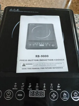 Placa de inducción portátil RB-9000