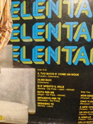 33 giri Adriano Celentano