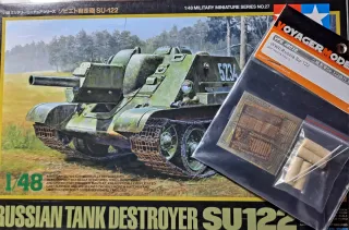 Maqueta Tamiya SU-122 1/48
