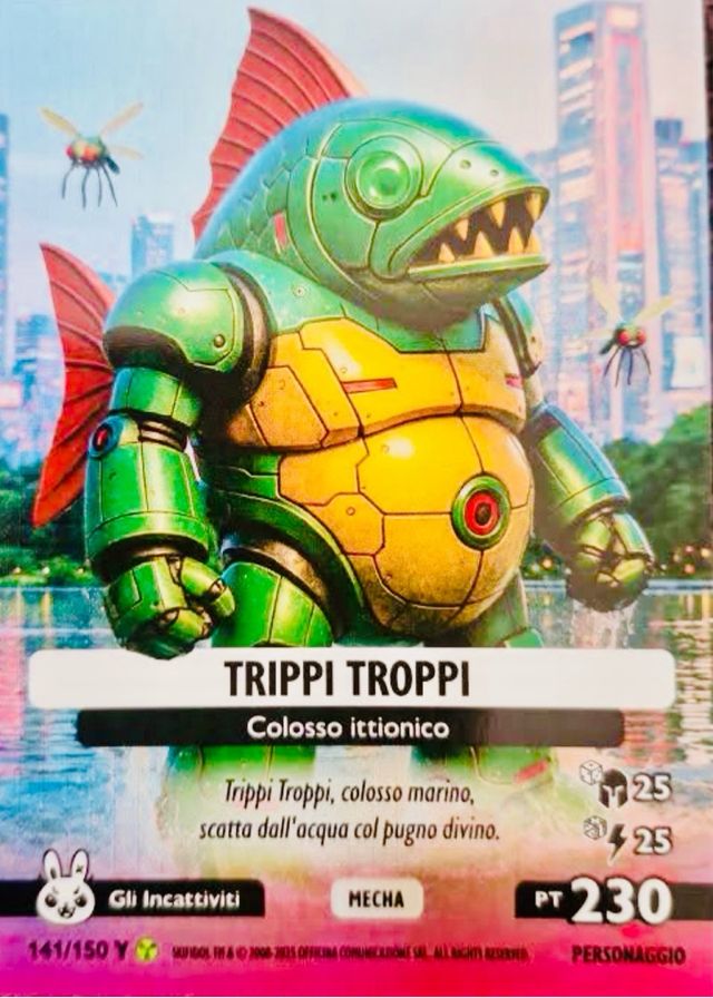 Carta Trippi Troppi serie gamma tiratura limitata 