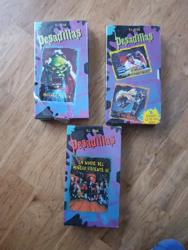 Pesadillas VHS (Colección 3 cintas)