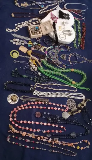 Lote Bisutería Vintage Multicolor