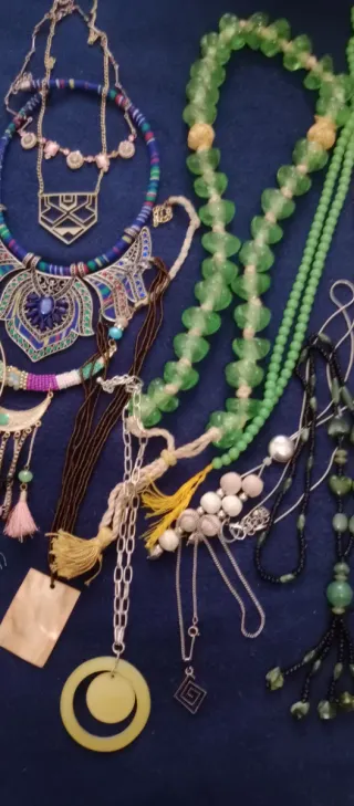 Lote Bisutería Vintage Multicolor