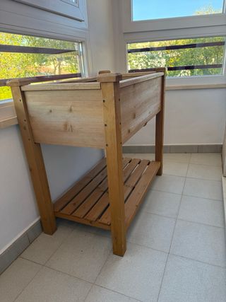 Huerto Urbano de Madera