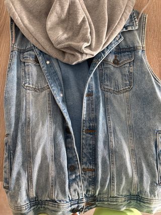Chaleco vaquero Bershka Talla M