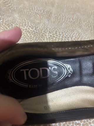 Ballerine Tod's marroni scamosciate