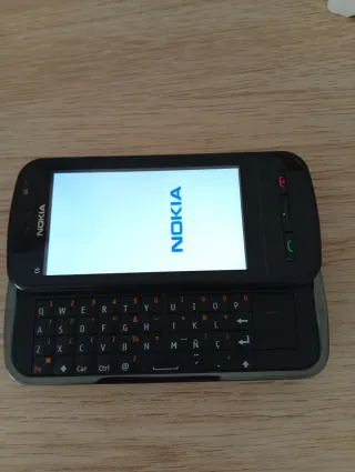 Tastiera QWERTY scorrevole nera Nokia C6