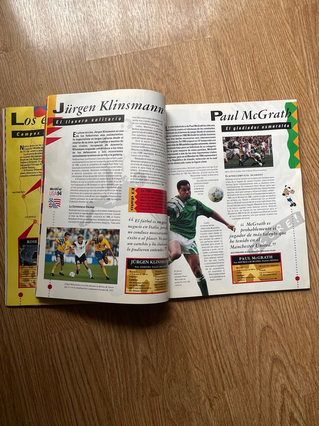 Libro Oficial Mundial USA 94 FIFA