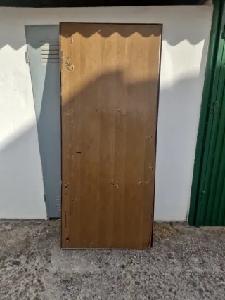 Puerta antiocupación hierro