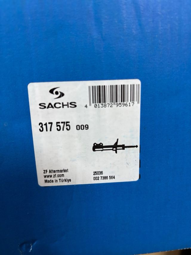 SACHS 317 575 Amortiguador