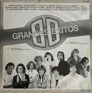 Vinilo 12 Grandes Éxitos 80s
